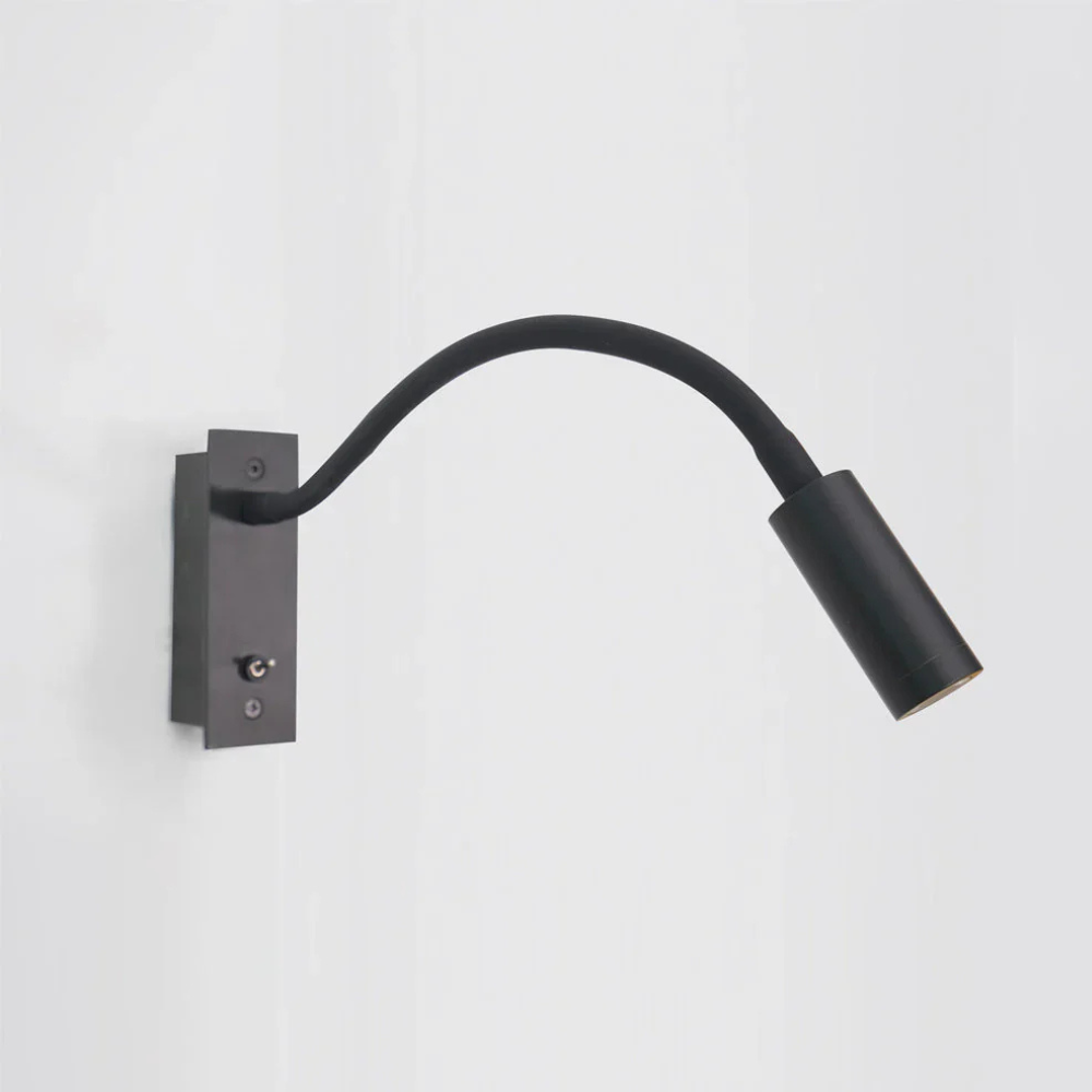 Modern Flexible Gooseneck Wall Light - Minimalist Adjustable Reading Sconce