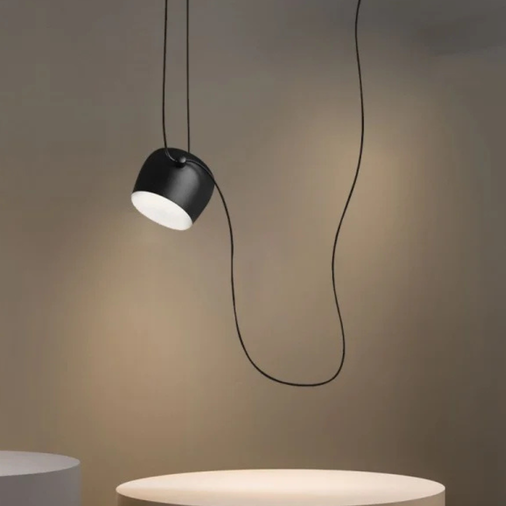 Moderne Drapierte Glocken-Pendelleuchte – Mehrfachkabel Verstellbare Pendelleuchten