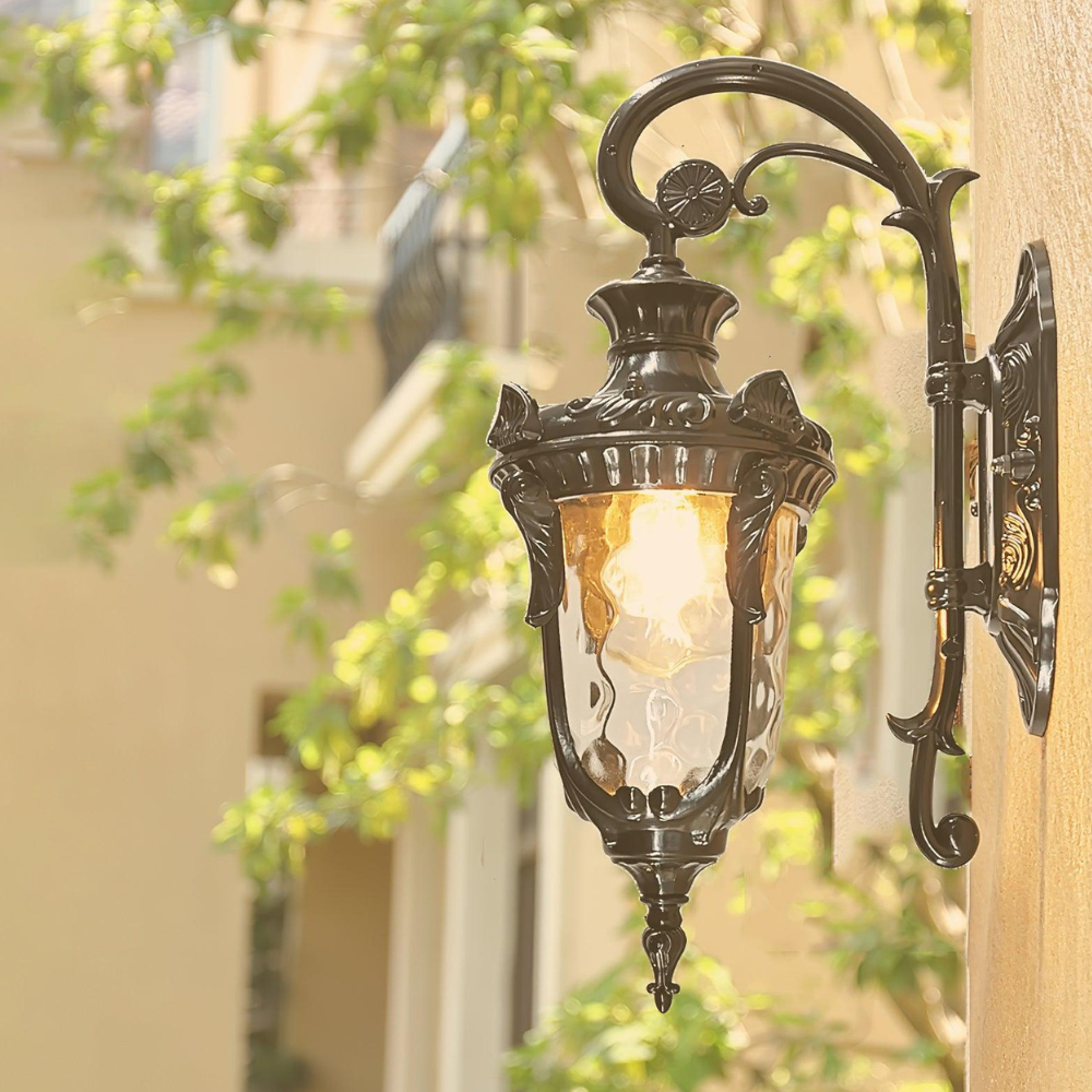 Entryway Light Fixtures for Patio Garage and Porch - Vintage European Design