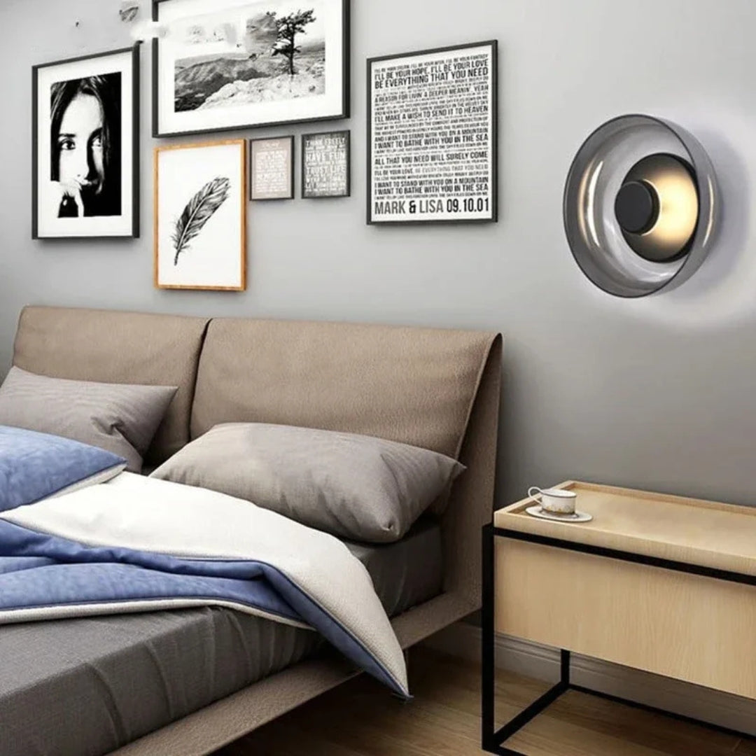 Halo-Leuchte für Decke oder Wand