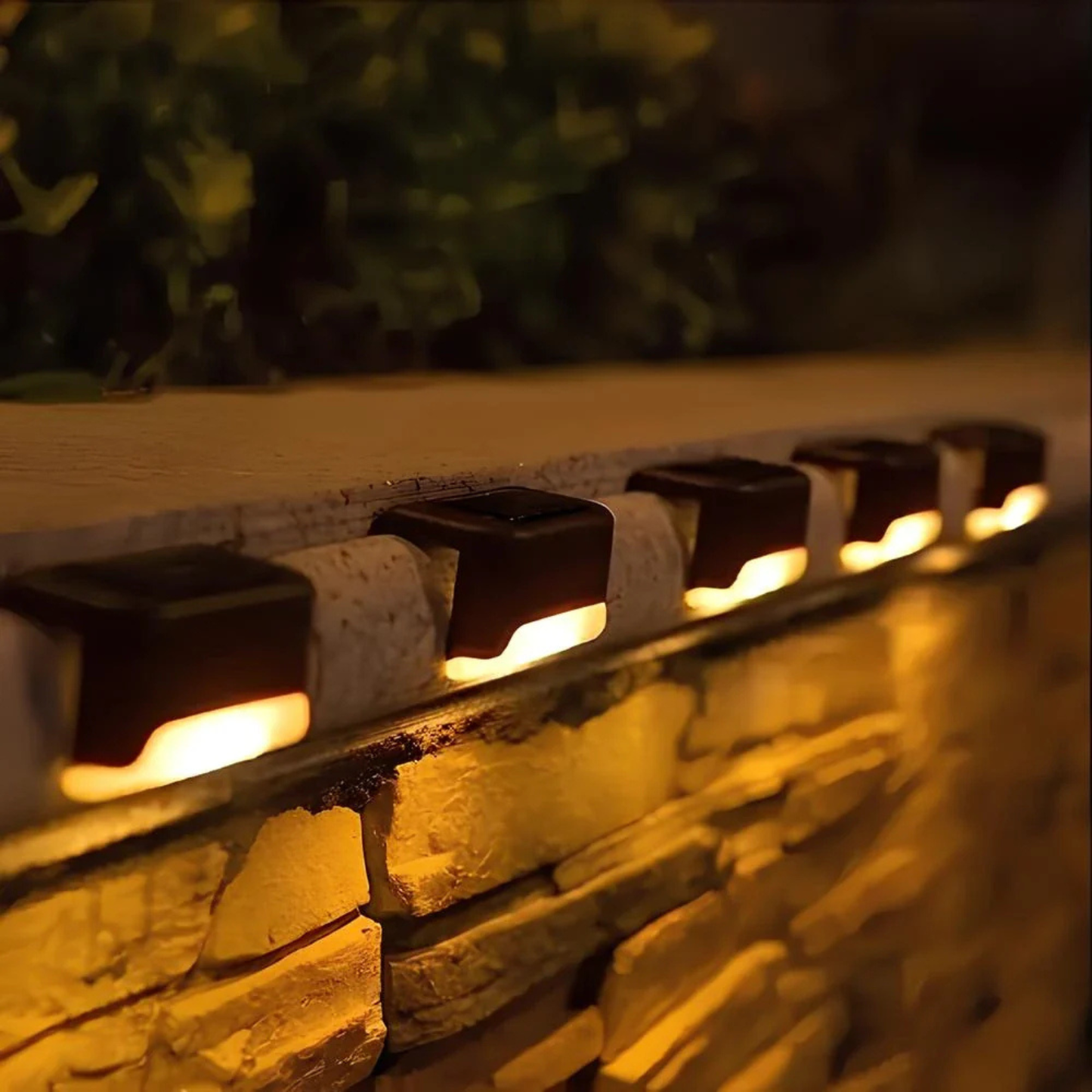 Solar Wedge Outdoor Step Lights