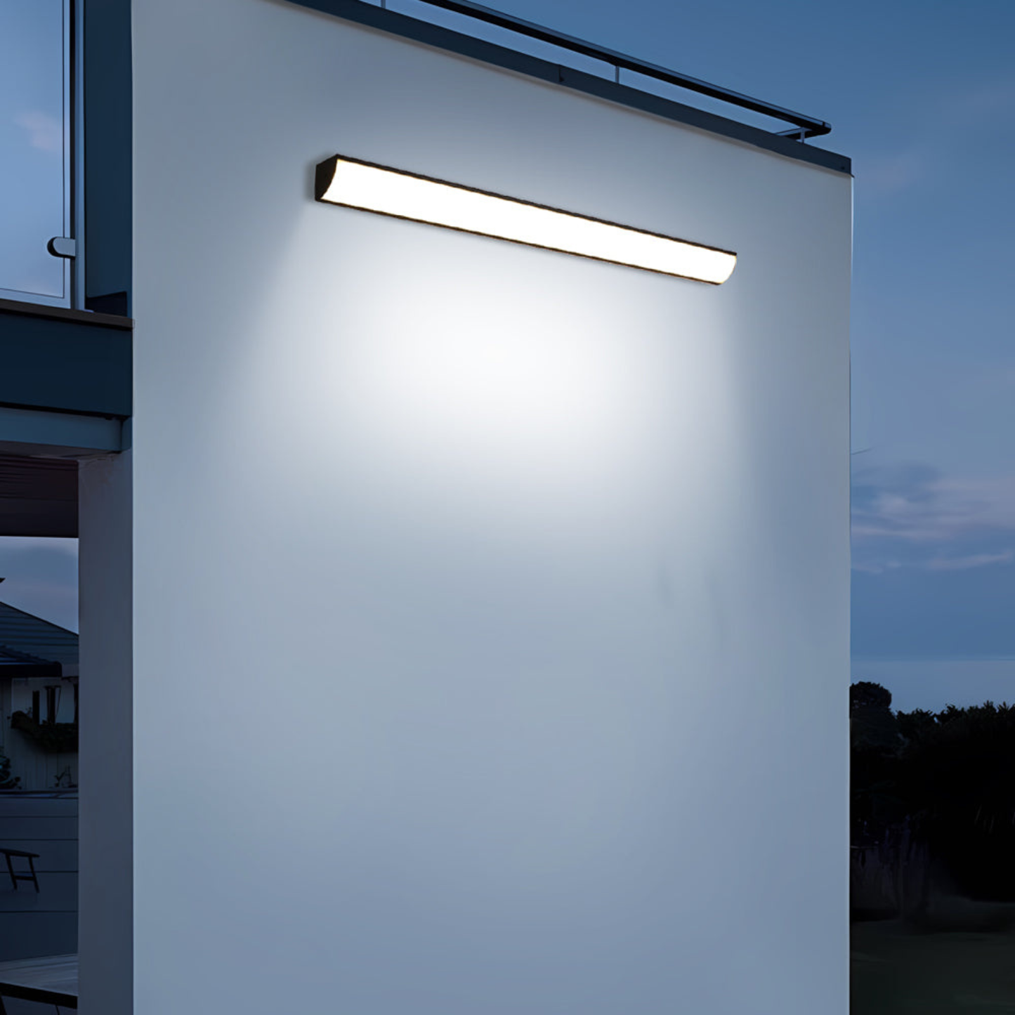 Modern Linear Beam Outdoor LED Wall Light