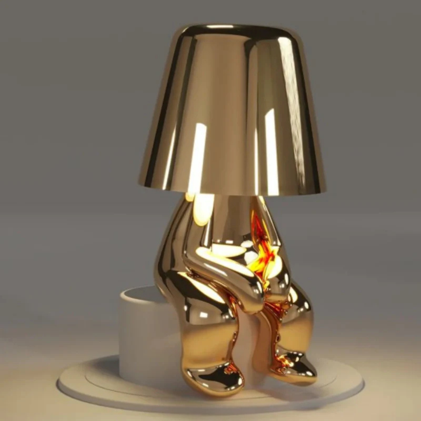 Touch-Control Table Lamp Figurine