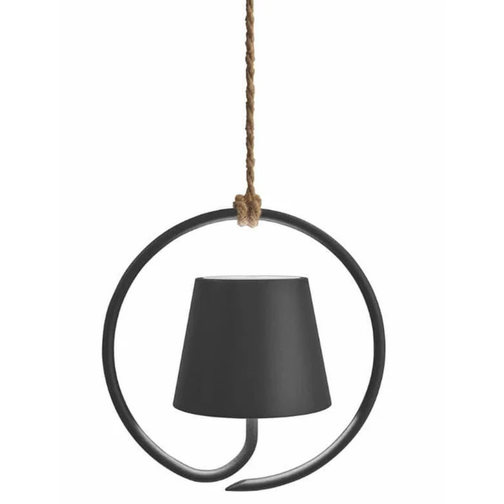 Cordless Pendant Light with Rechargeable Battery - Portable Outdoor Lamp
