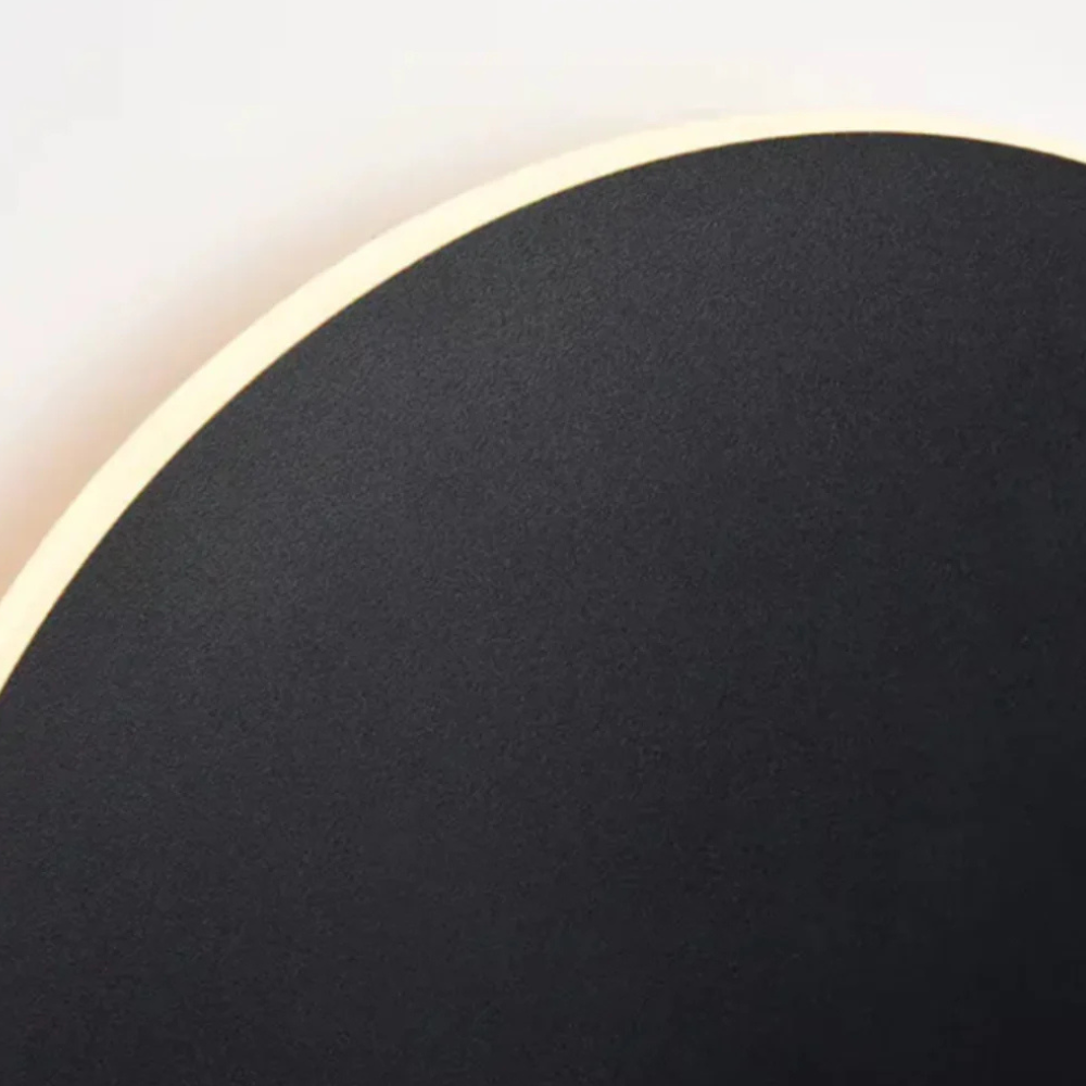 Architectural Floating Disc Wall Lamp - Round Aluminum LED Accent Light