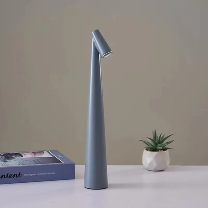 Modern Minimalist Nordic Cone Table Lamp - Tapered LED Desk Nightlight