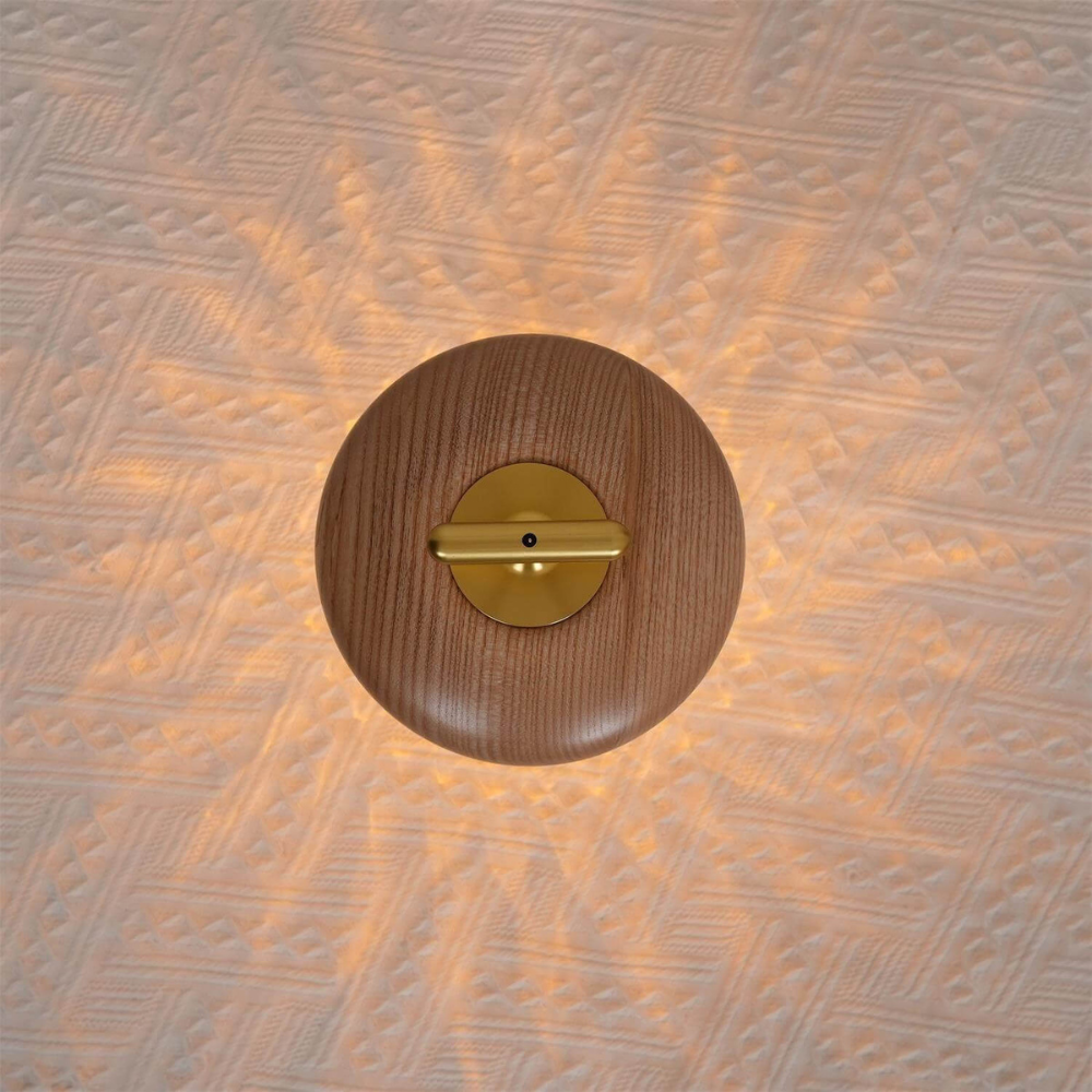 Rechargeable Glass Accent Light with Crystal Body - Modern Decorative