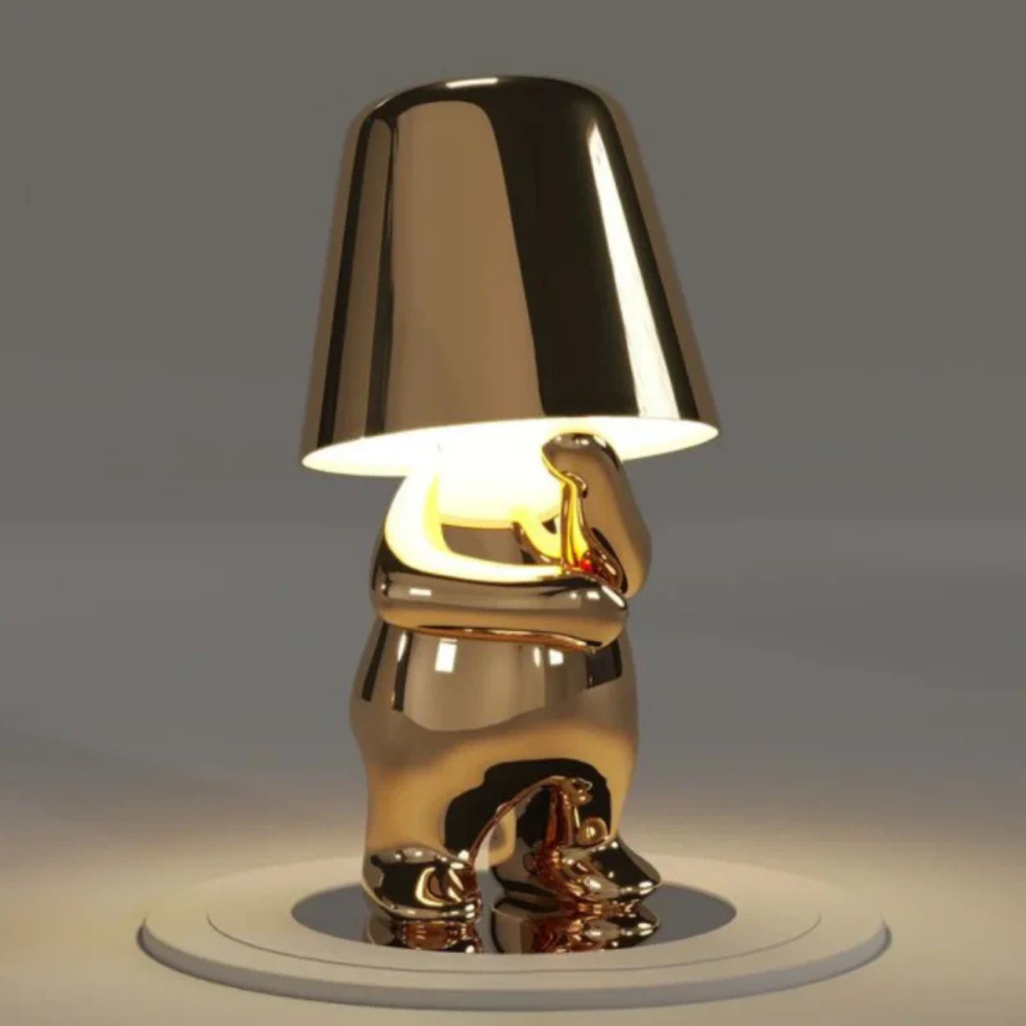 Touch-Control Table Lamp Figurine
