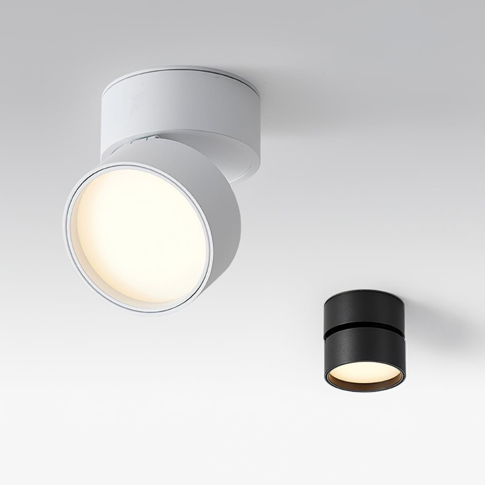 Adjustable Aluminum Ceiling Cylinder Light – Minimalist Architectural Design