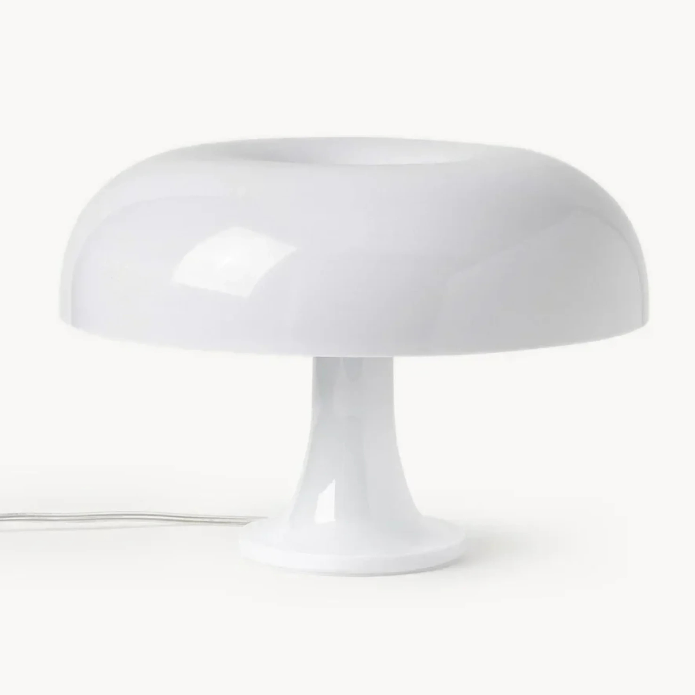 Lampe de bureau en forme de champignon pour bureau à domicile - Minimaliste scandinave