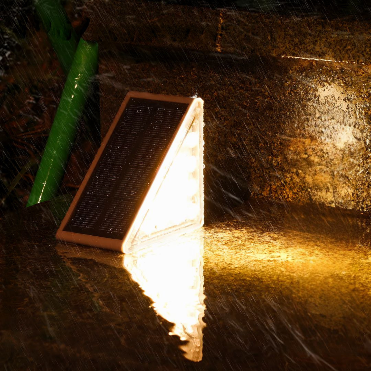 Solar Powered Stair Lights for Outdoor & Indoor