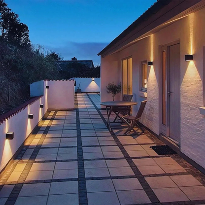 Adjustable Beam Cube Wall Light