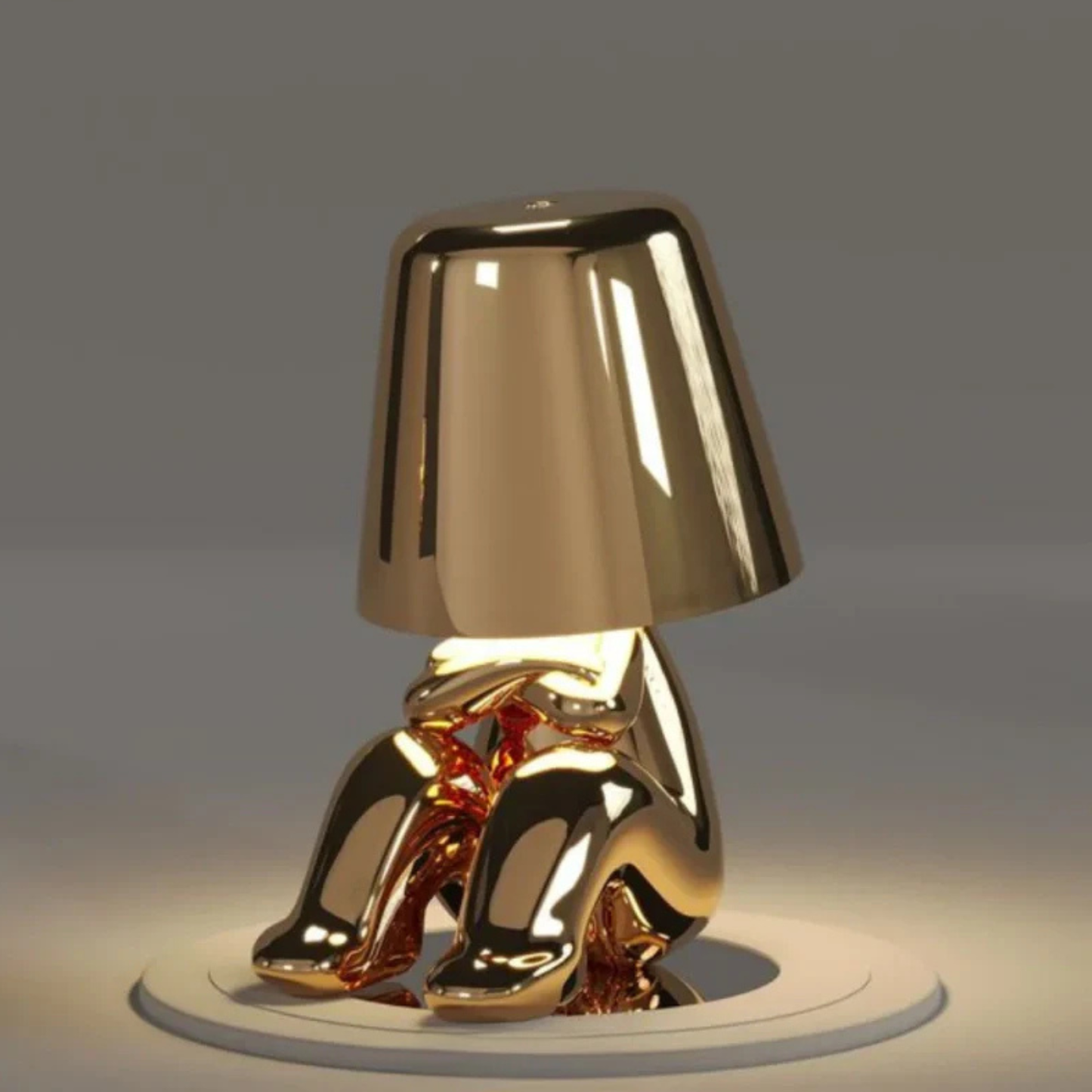Touch-Control Table Lamp Figurine