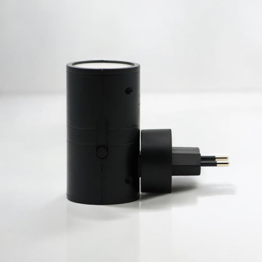 Plug In LED Night Light Wall Sconce - Dual Direction Cylinder