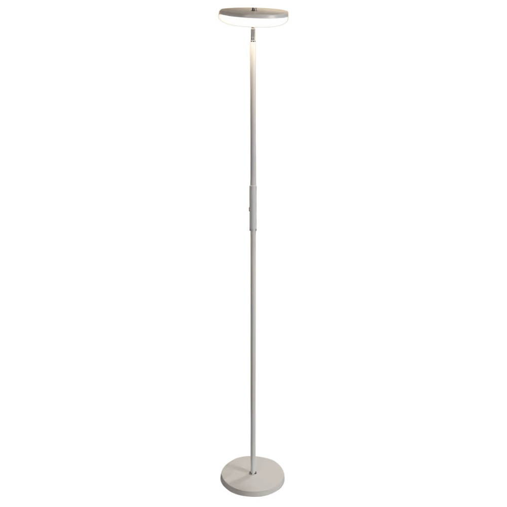Lampadaire réglable avec rotule à 360 degrés et pied en fer mince - Architectural