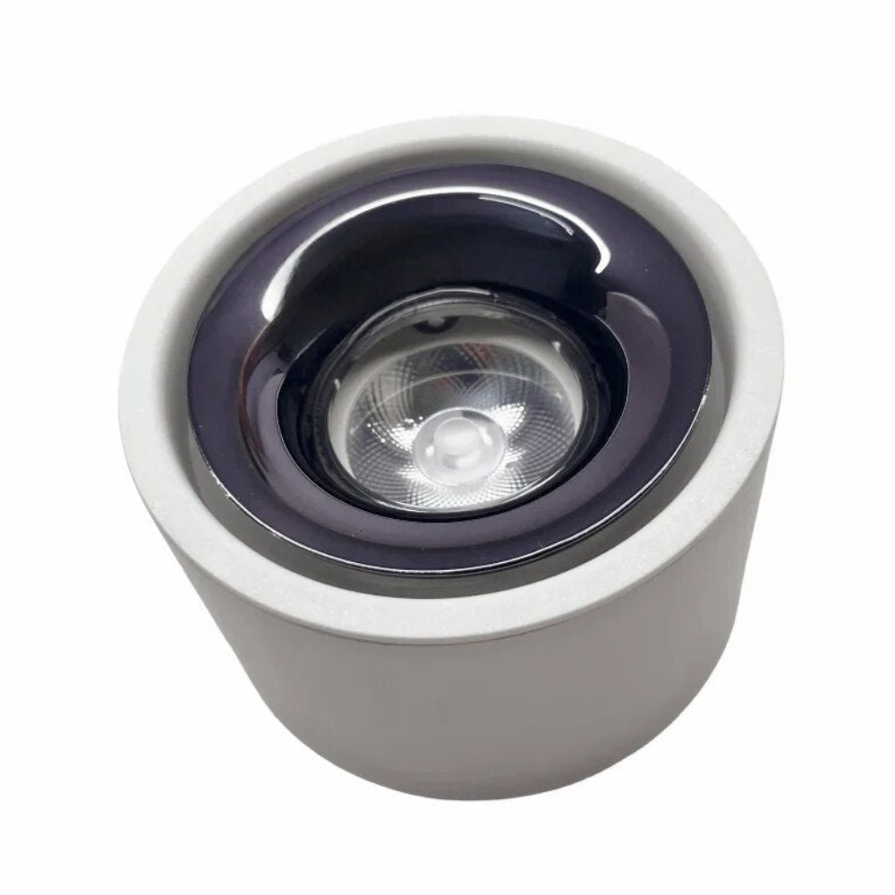 Surface Mount LED Spotlight with Anti-Glare Deep Recess - Industrial Style
