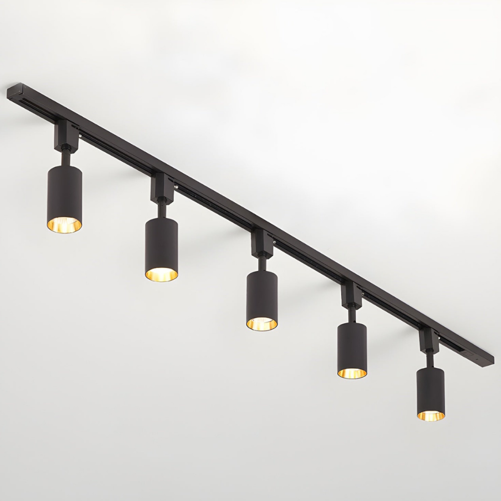 LED Track Lighting with Integrated LED and Adjustable Rail - Architectural Style