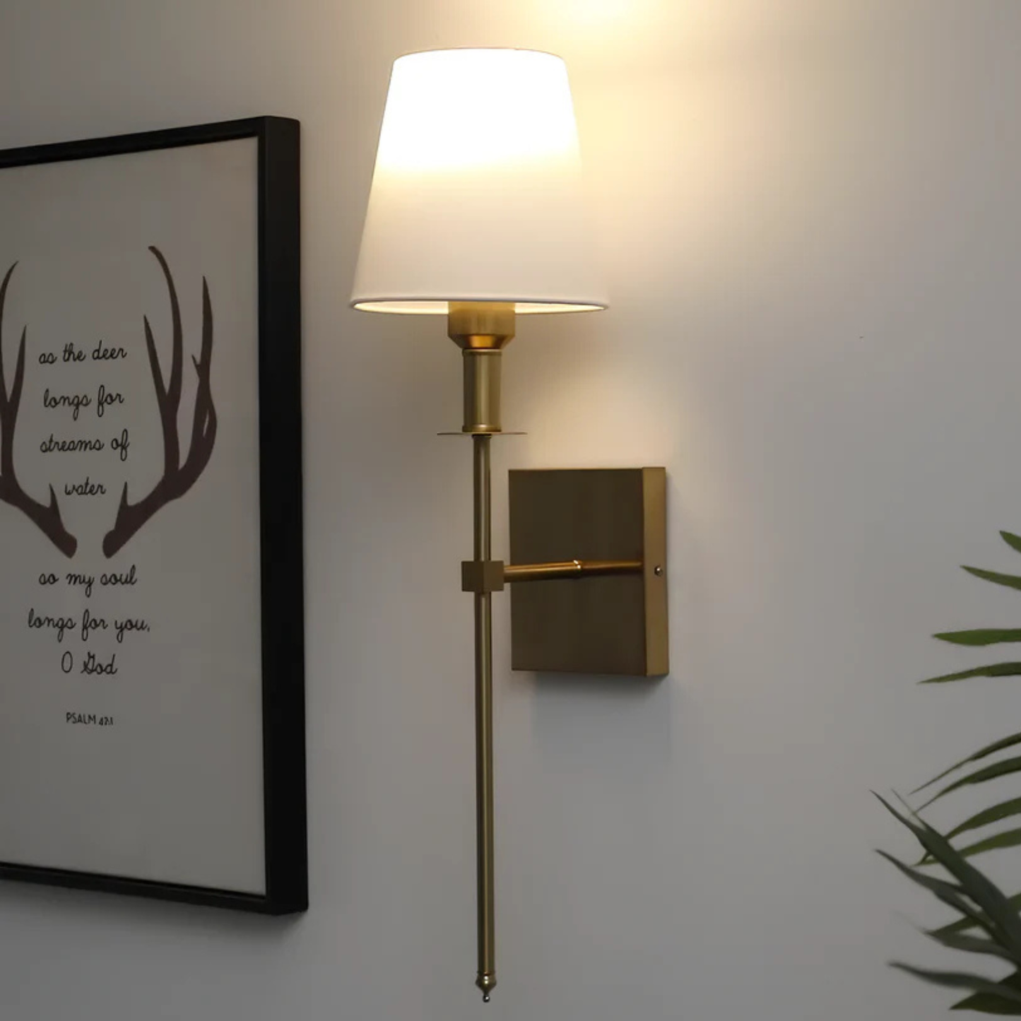 Applique murale sans fil - Applique élégante moderne - Commande à distance