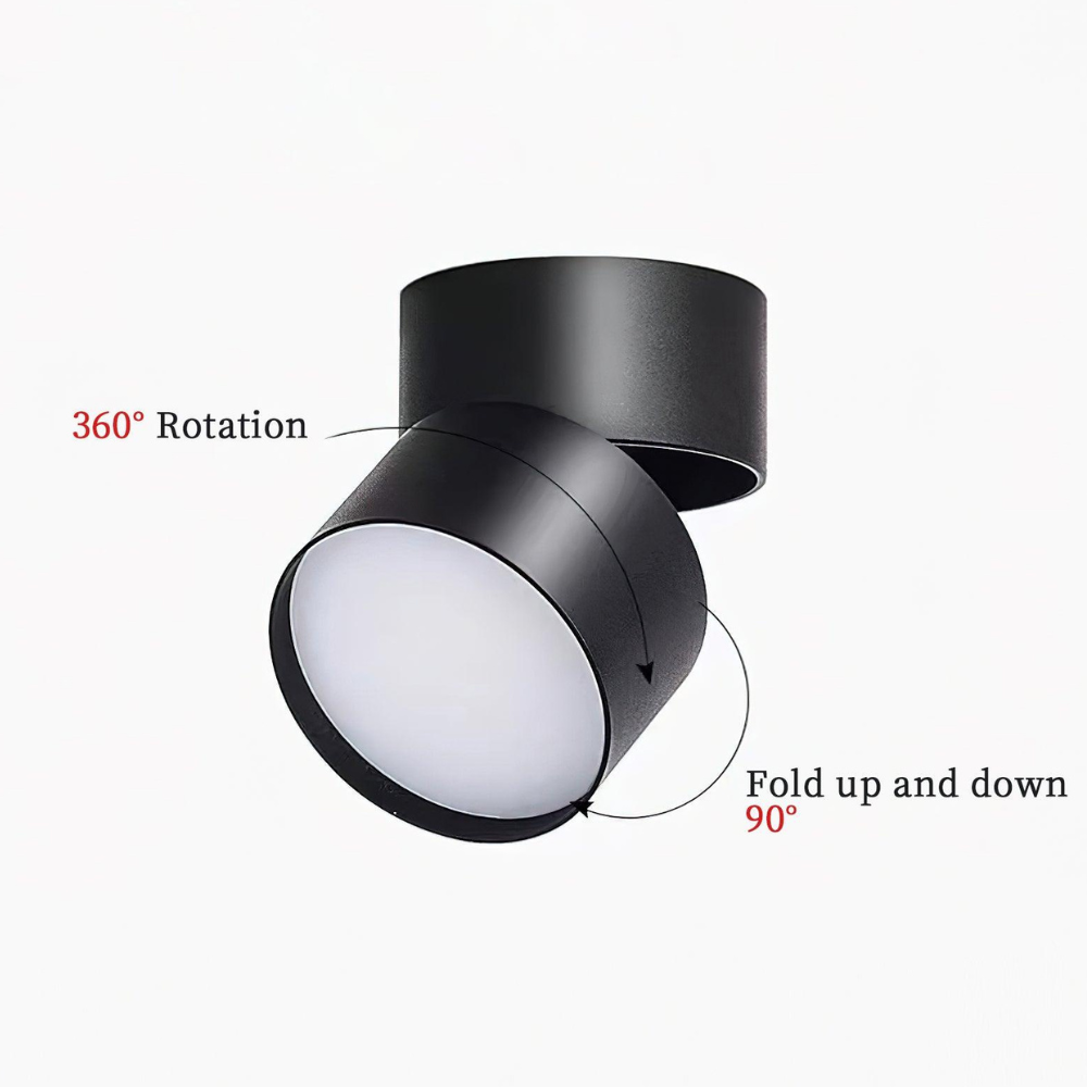 Adjustable Aluminum Ceiling Cylinder Light – Minimalist Architectural Design