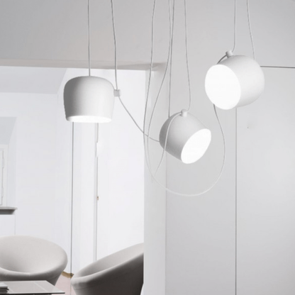 Modern Draped Bell Pendant Light - Multi-Cable Adjustable Pendant Lights