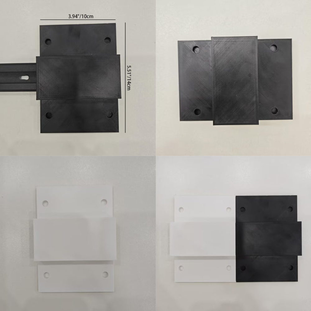 LED Track Lighting System with Adjustable Spotlights - Modern Industrial