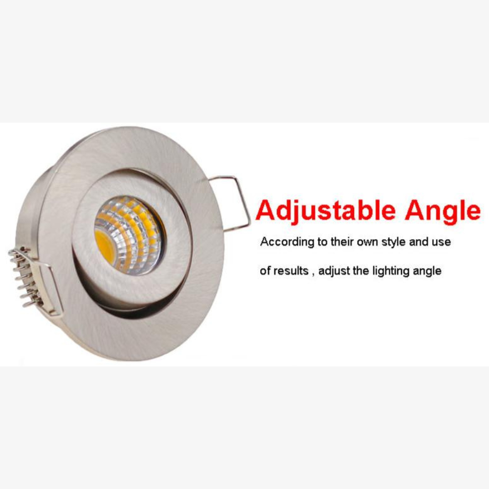 Éclairage encastré sans boîtier - LED COB extérieure dimmable - Angle de faisceau de 60 degrés
