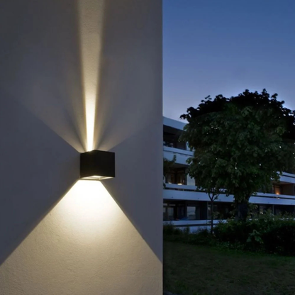 Adjustable Beam Cube Wall Light