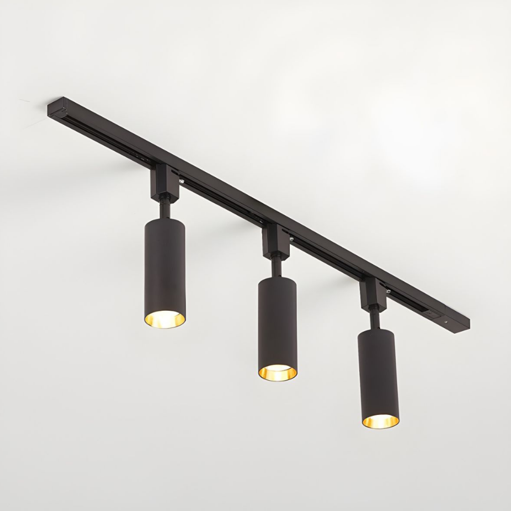 LED Track Lighting with Integrated LED and Adjustable Rail - Architectural Style