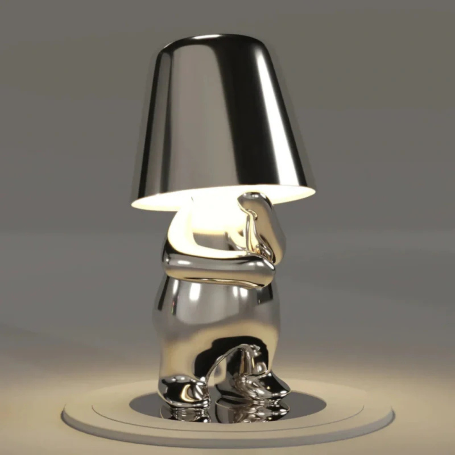 Touch-Control Table Lamp Figurine