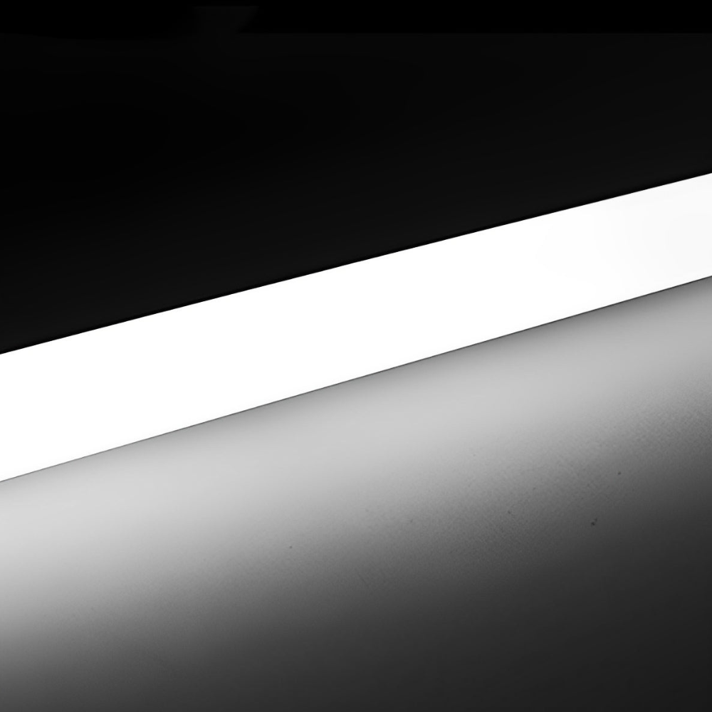 LED-Bodenleuchten mit zylindrischem Stabprofil und Type-C-Akkuaufladung