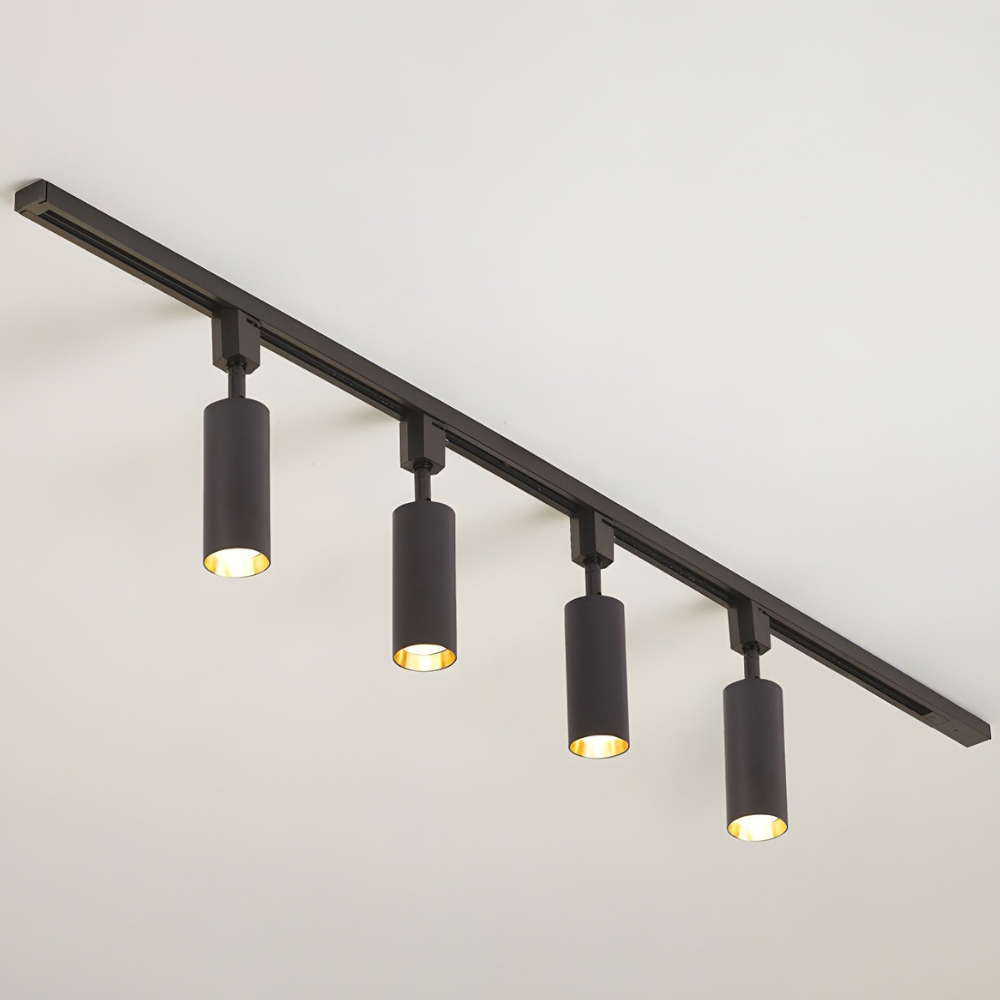 LED Track Lighting with Integrated LED and Adjustable Rail - Architectural Style