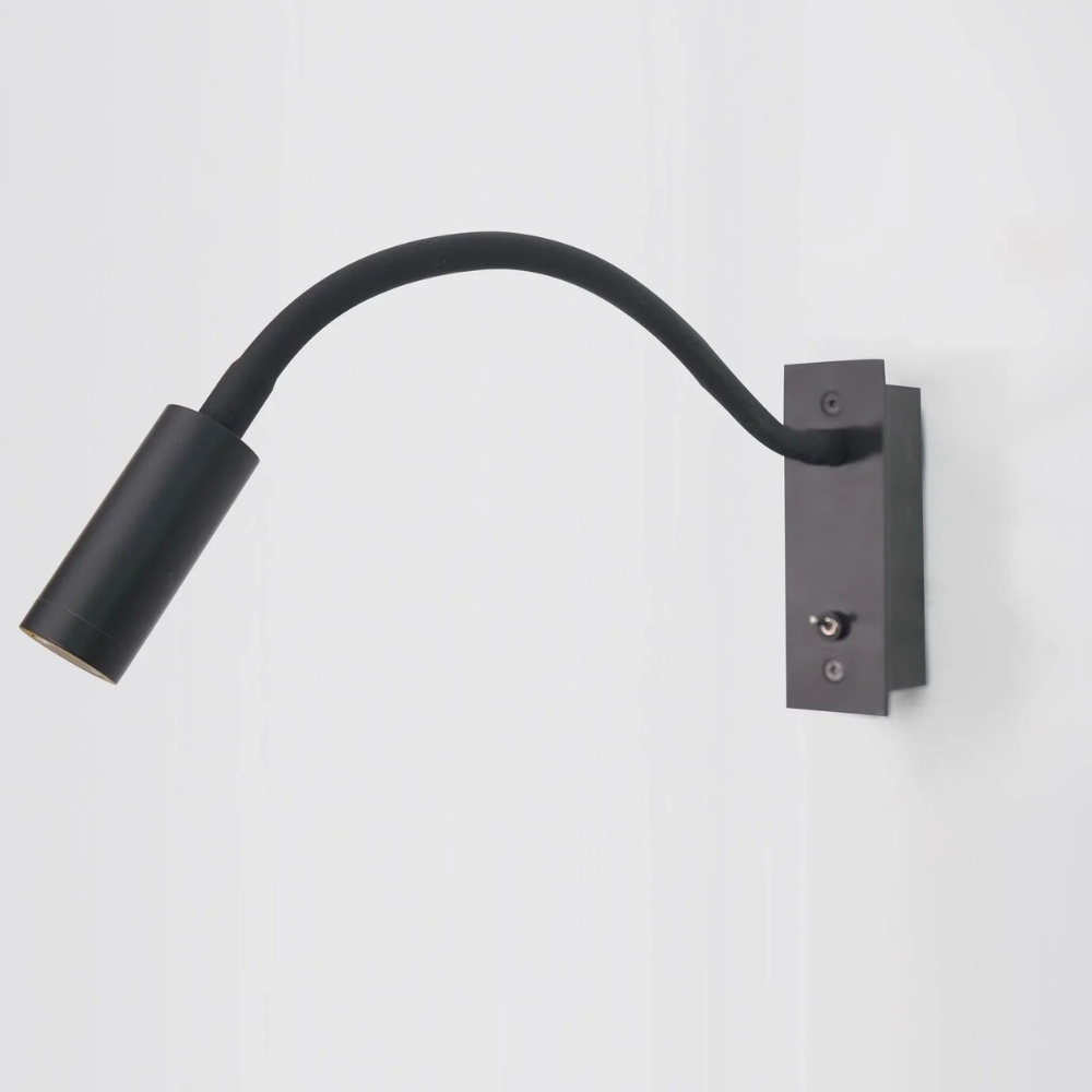 Modern Flexible Gooseneck Wall Light - Minimalist Adjustable Reading Sconce