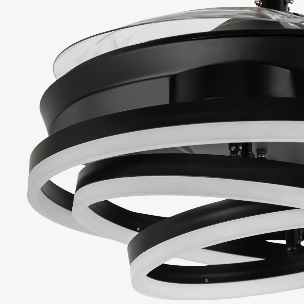 Lanterne avec moteur brushless ultra silencieux et gradation à distance - Moderne