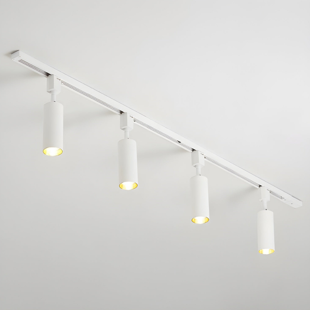 LED Track Lighting with Integrated LED and Adjustable Rail - Architectural Style
