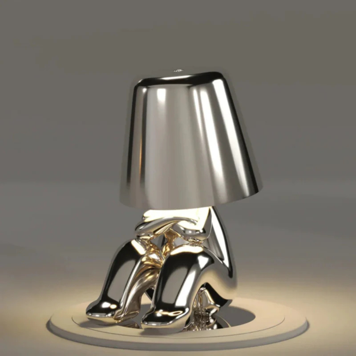 Touch-Control Table Lamp Figurine