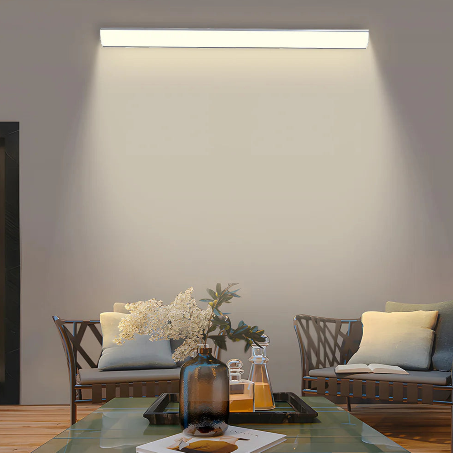 Modern Linear Beam Outdoor LED Wall Light