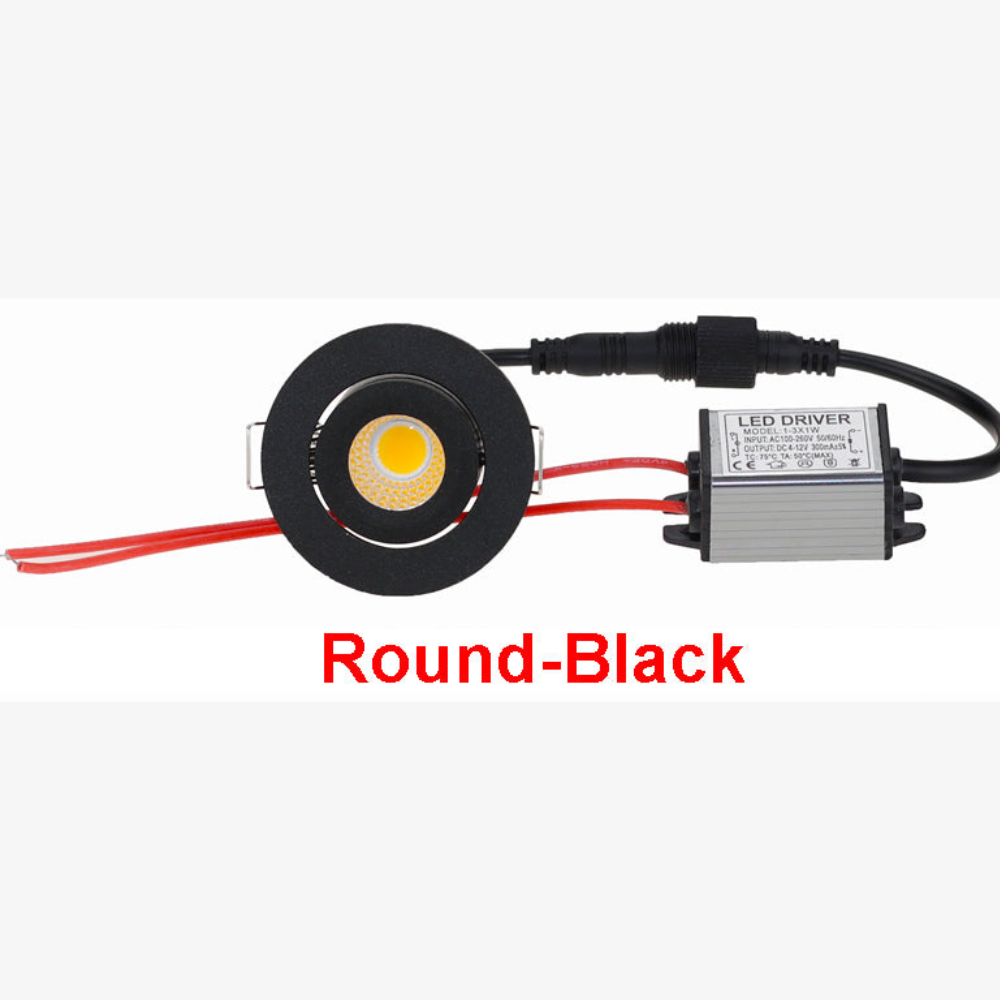 Éclairage encastré sans boîtier - LED COB extérieure dimmable - Angle de faisceau de 60 degrés