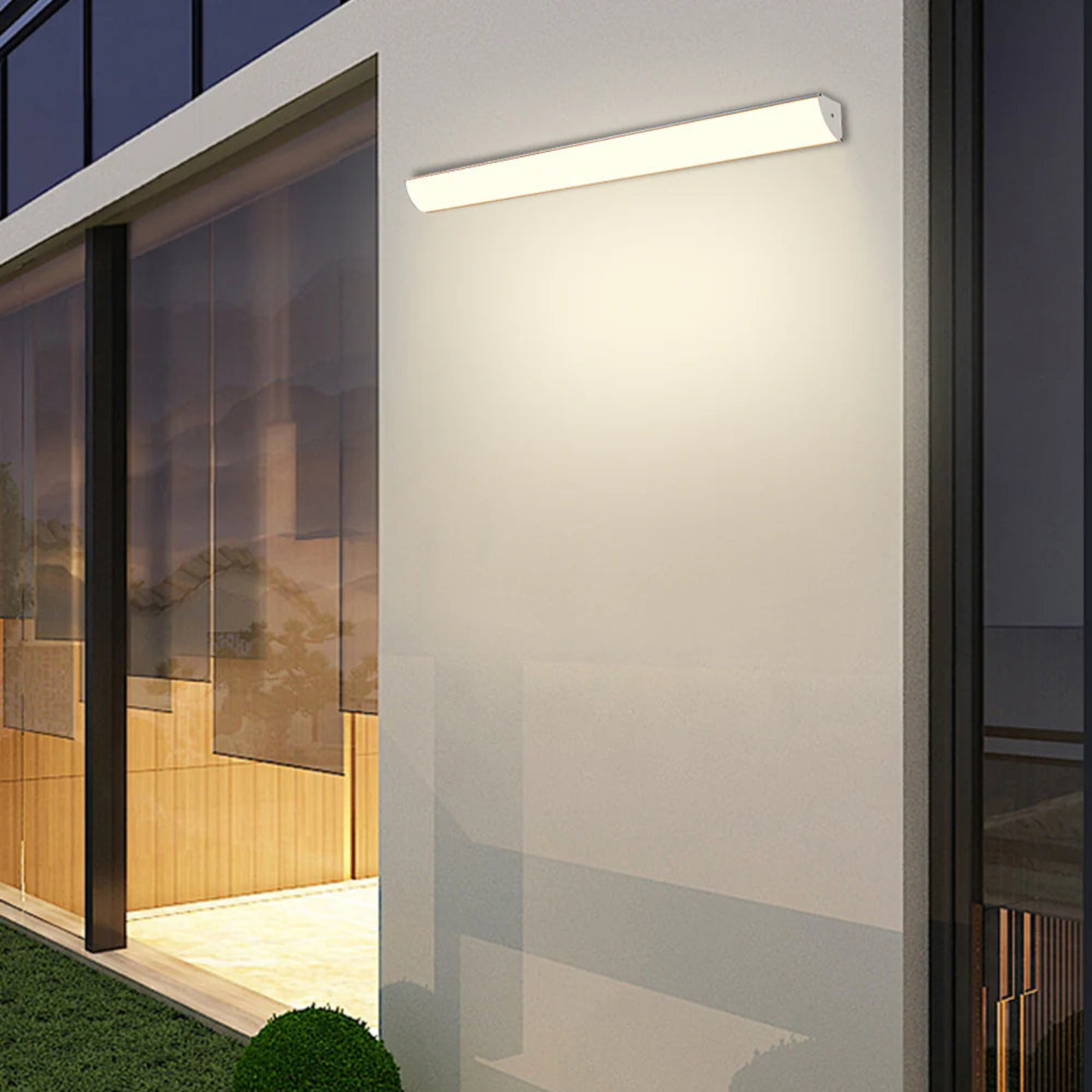 Modern Linear Beam Outdoor LED Wall Light