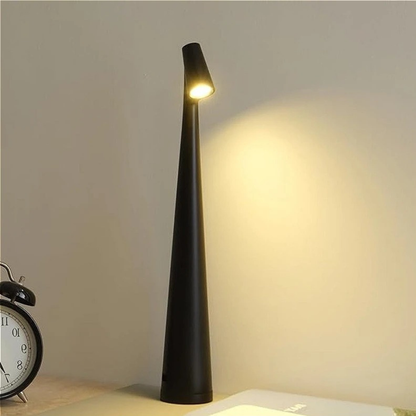 Modern Minimalist Nordic Cone Table Lamp - Tapered LED Desk Nightlight