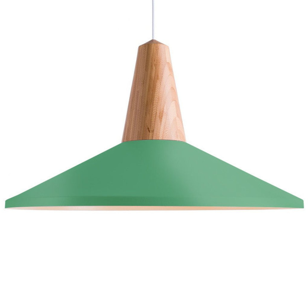 Modern Wood Nordic Pendant Light - Artisan Macaron Silhouette Hanging Lamp