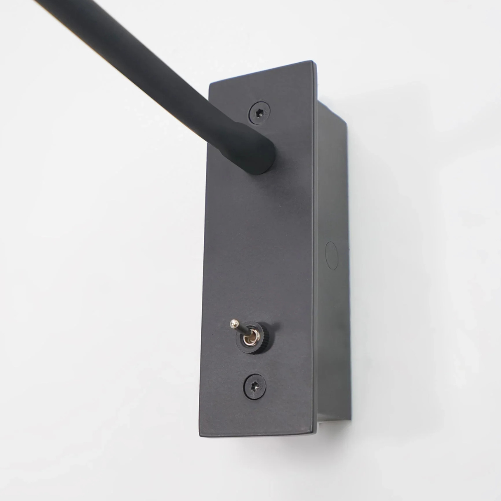 Modern Flexible Gooseneck Wall Light - Minimalist Adjustable Reading Sconce