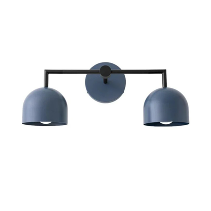 Bathroom lights above mirror with Metallic Frame - Mid-Century Modern