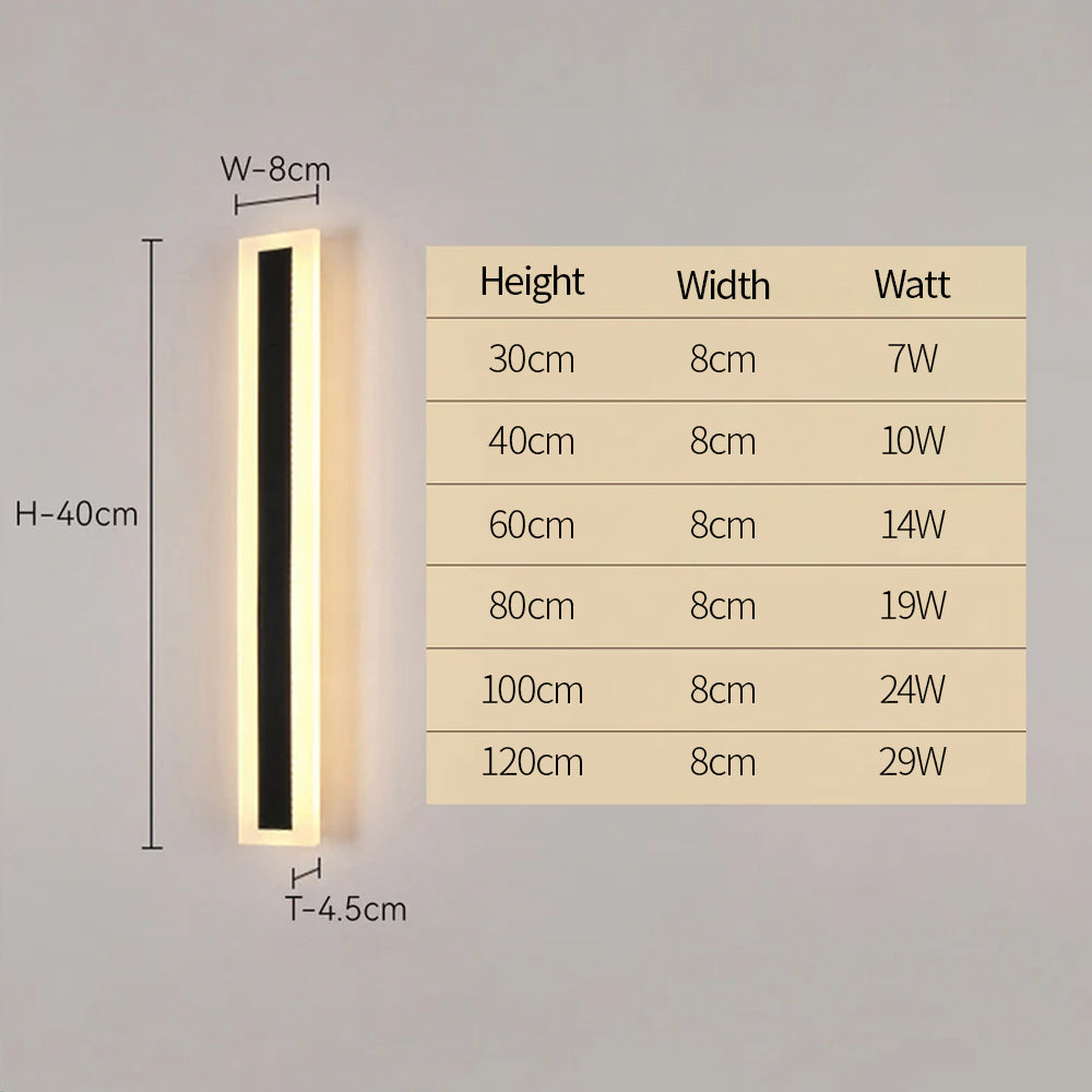 Threshold Outdoor LED Wall Light