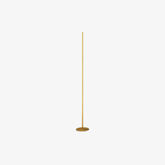 Dimmable Floor Lamp with Remote Control and Adjustable Height LED Stem