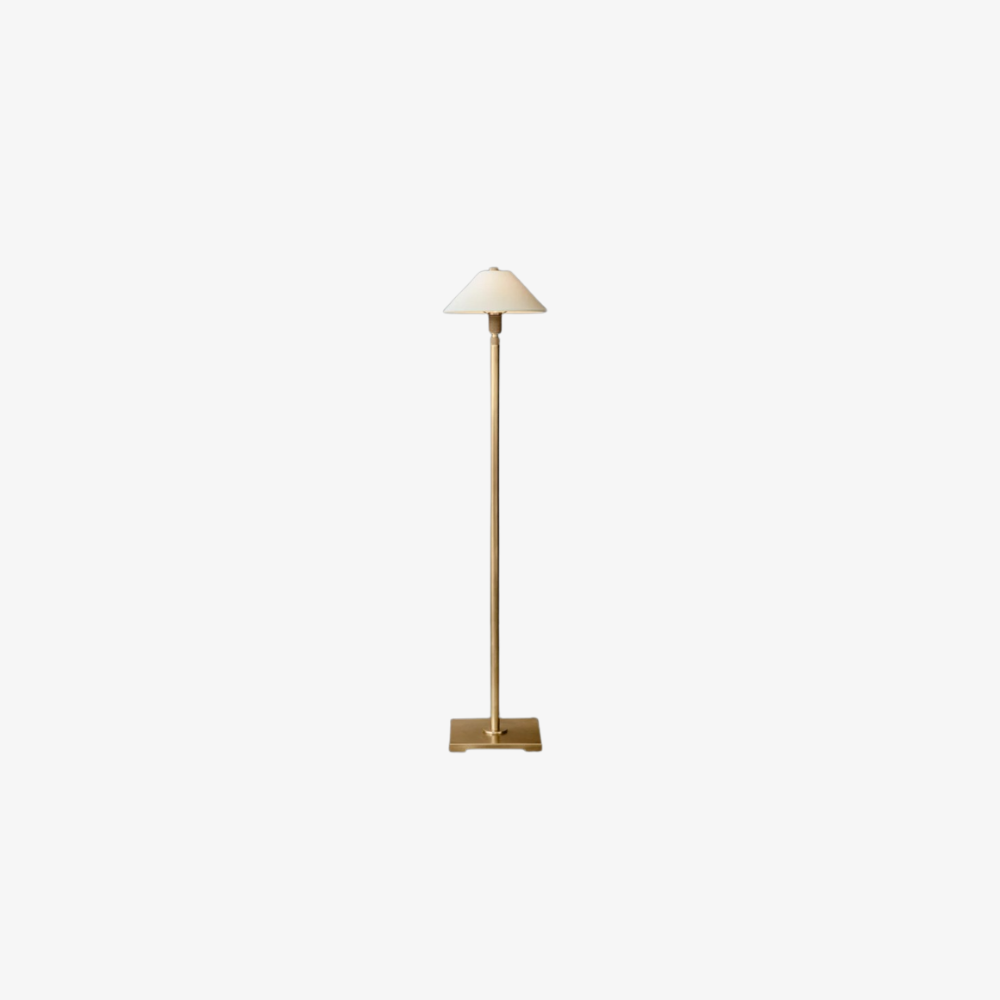Lampadaire réglable avec structure télescopique en acier - Industriel minimaliste