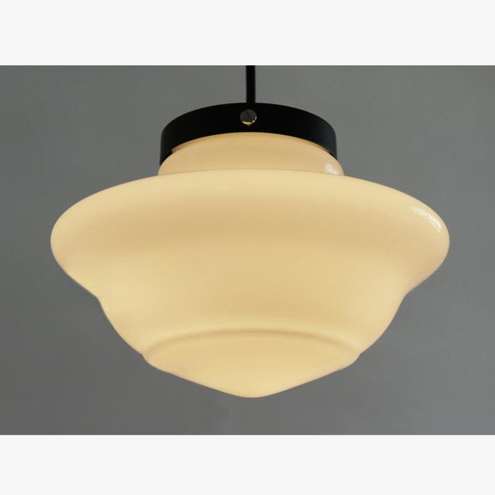 Architektur Mattglas Pendelleuchten-Serie — Minimalistischer Mattweißer Wandleuchter
