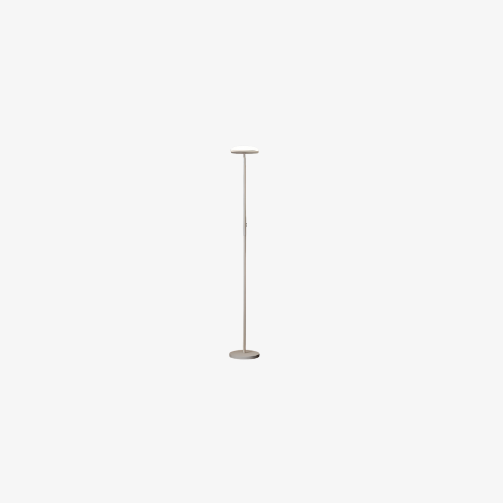 Lampadaire réglable avec rotule à 360 degrés et pied en fer mince - Architectural