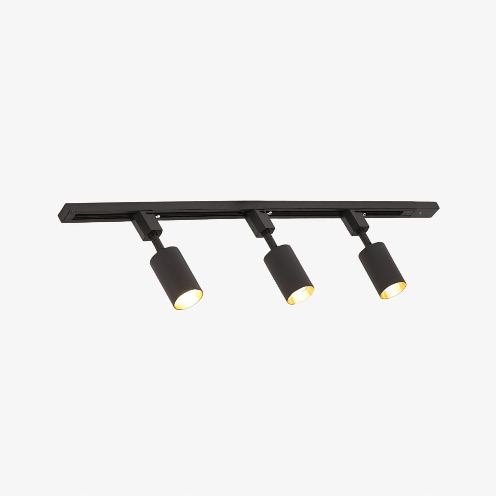 LED Track Lighting with Integrated LED and Adjustable Rail - Architectural Style
