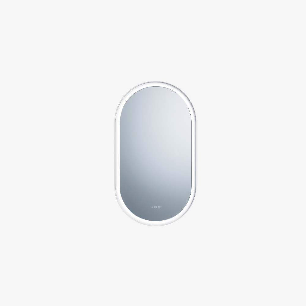 Led vanity mirror with Vertical or Horizontal Wall Mounting - Modern Minimalist