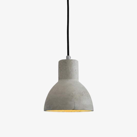 Suspension minimaliste moderne en béton - Lampe suspendue géométrique industrielle nordique